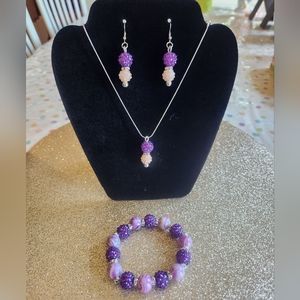 Beautiful sparkly hand-crafted jewelry